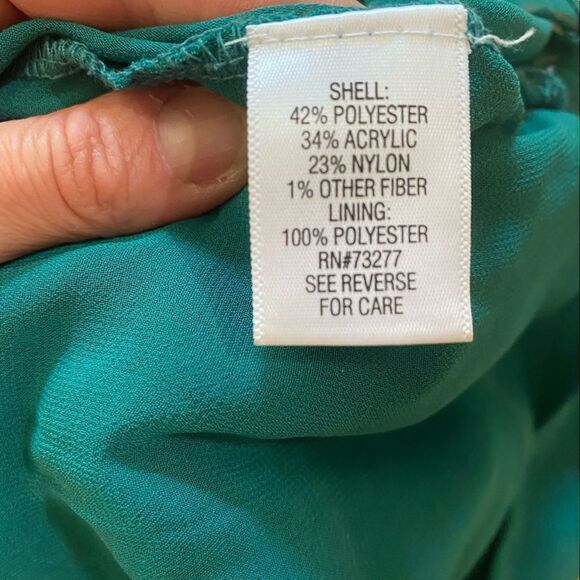 Apt. 9 Women's size Small Petite Stunning Green/Blue Sequined Sweater - Picture 9 of 12